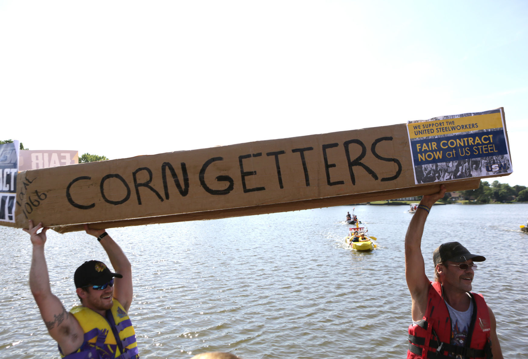 Hobart's Lakefront Festival cardboard boat race